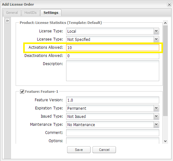 License Activation Center > Creating bulk license orders > Add license order grid.PNG